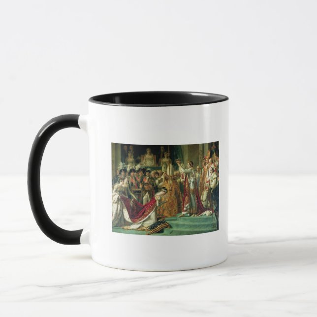 Die Weihe des Kaisers Napoleon Tasse (Links)