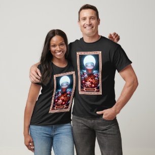 Die Weihnachts-Cookie-Tarot-Karte T-Shirt
