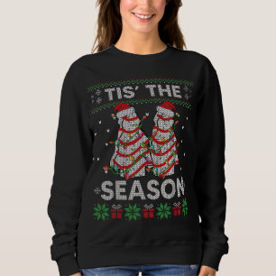 Die Weihnachtsbaumkuchen Debbie Becky Xmas Sweatshirt