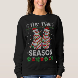 Die Weihnachtsbaumkuchen Debbie Becky Xmas Sweatshirt