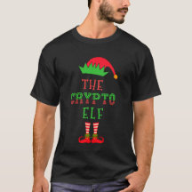 Die Weihnachtsfamilie Crypto Elf passt Pajama