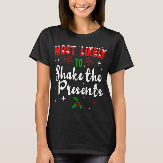 Die Weihnachtsfamilie der Gegenwart am ehesten ers T-Shirt (Vorderseite)