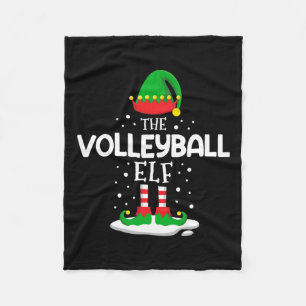 Die Weihnachtsfamilie der Volleyball-Elf passt zu  Fleecedecke