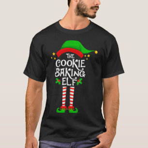 Die Weihnachtsfamilie des Cookie Baking Elf passt T-Shirt