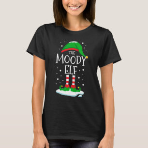 Die Weihnachtsfamilie Moody Elf passt zur Xmas-Gru T-Shirt