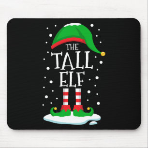 Die Weihnachtsfamilie von Tall Elf passt zur Weihn Mousepad