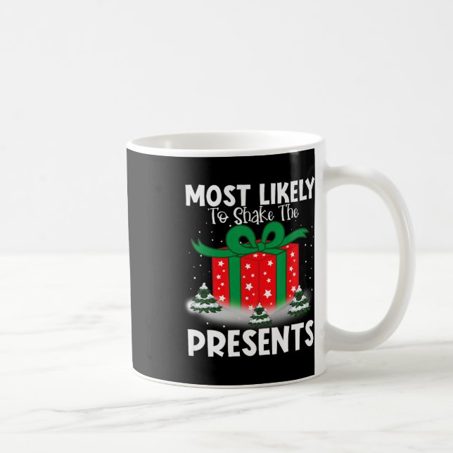 Die Weihnachtsfamilie wird am ehesten erschüttert Kaffeetasse (Rechts)