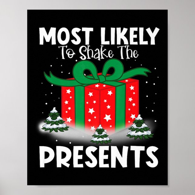 Die Weihnachtsfamilie wird am ehesten erschüttert Poster (Vorne)