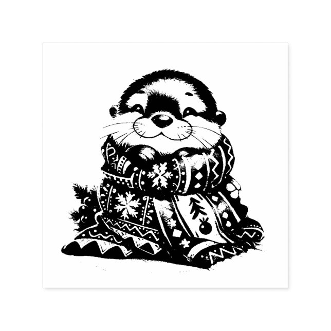 Die Weihnachtsfeier im Scara Permastempel (Design)