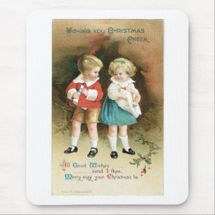 Die Weihnachtsfreude Kinder Mousepad