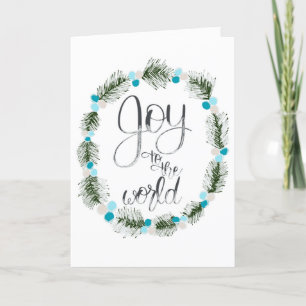 Die Weihnachtskarte von World Blue Berries Karte