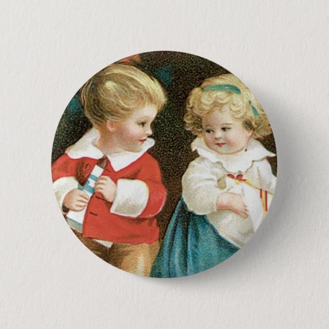 Die Weihnachtskinder Button (Vorderseite)