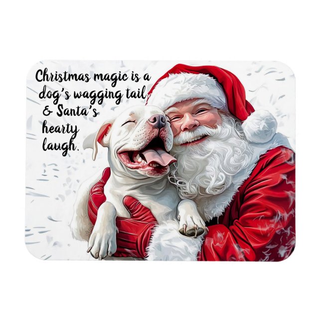 Die Weihnachtszauberei ist ein Wagner Schwanz & We Magnet (Horizontal)
