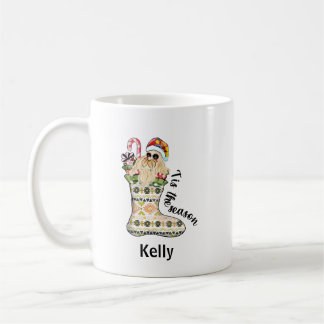 Die Weihnachtszeit Weihnachts-Tasse Kaffeetasse