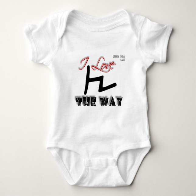 Die Weise (Tsade) Baby Strampler (Vorderseite)