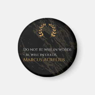 Die Weisheit von Marcus Aurelius: Taten sprechen l Magnet