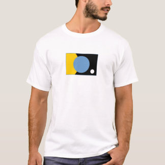 Die weiße Flagge der Männer von Erde T T-Shirt