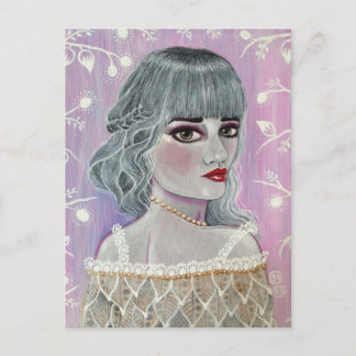 Die weiße Königin Postkarte