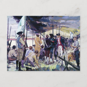 Die Weißen von Ken Riley Postkarte