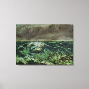 Die Welle nach 1870 Leinwanddruck