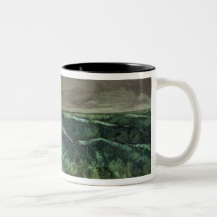 Die Welle, nach 1870 Zweifarbige Tasse