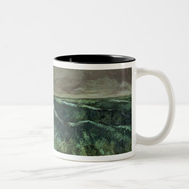 Die Welle, nach 1870 Zweifarbige Tasse (Rechts)