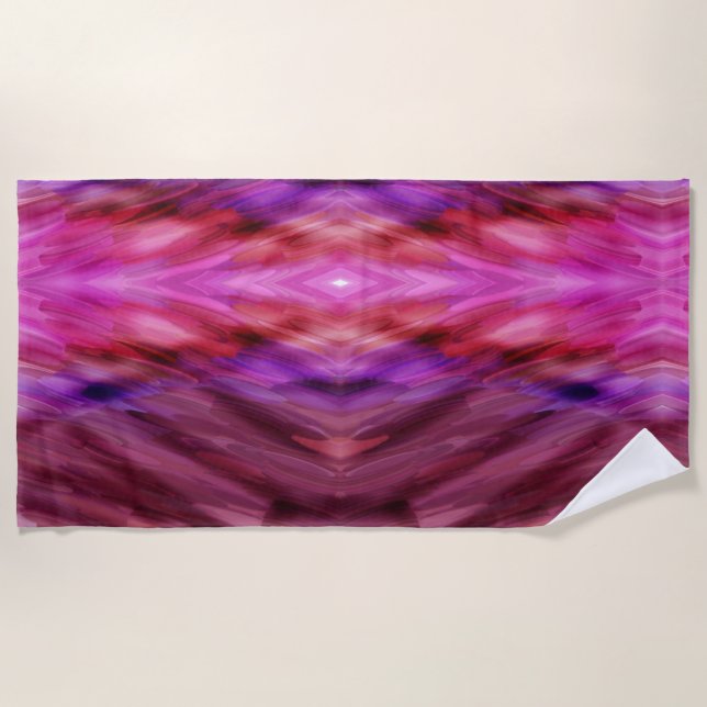 Die Welle Strandtuch (Vorderseite)