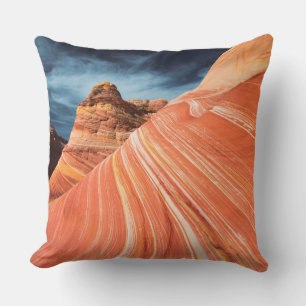 Die Welle, vermilion cliffs, Arizona Kissen
