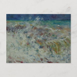 Die Welle von Pierre-Auguste Renoir Postkarte