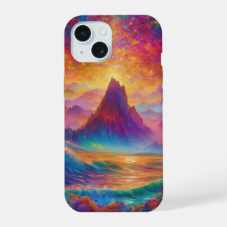 Die Wellen der Mindscapes reiten iPhone 15 Hülle
