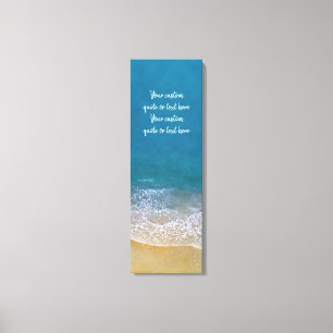 Die Wellen Leinwanddruck