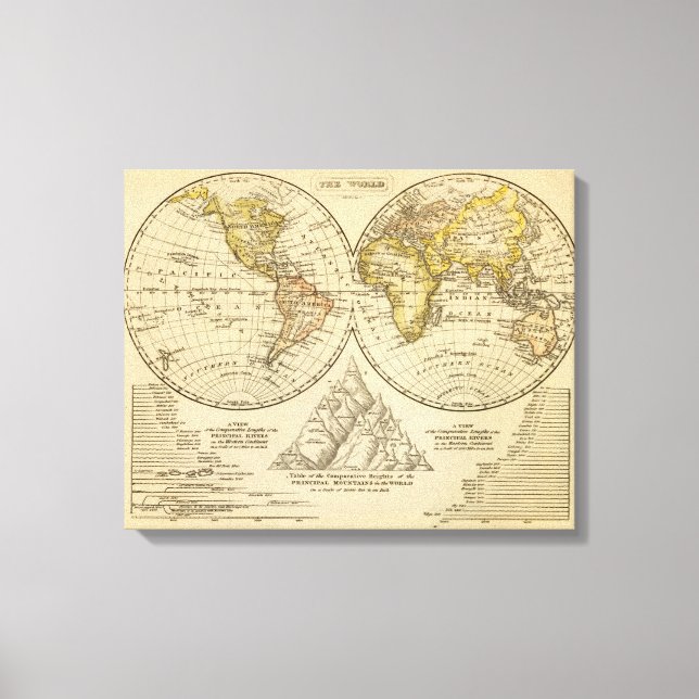 Die Welt 2 Leinwanddruck (Vorderseite)