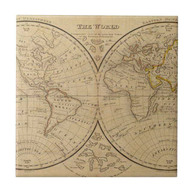 Die Welt 3 Fliese (Vorderseite)