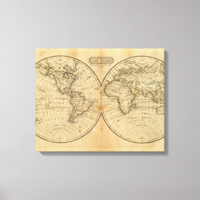 Die Welt 3 Leinwanddruck (Vorderseite)