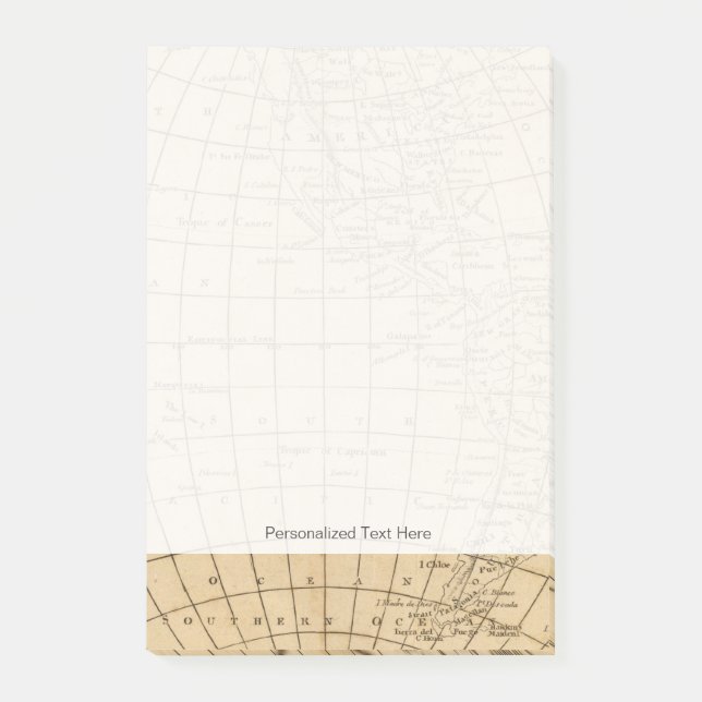 Die Welt 4 Post-it Klebezettel (Vorderseite)