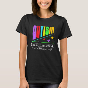 Die Welt anders sehen Autismus Bewusstsein Neur T-Shirt