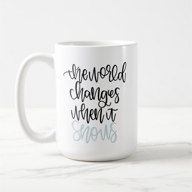Die Welt ändert, wenn es hohle Tasse der Sterne (Links)