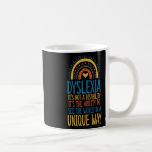 Die Welt auf einzigartige Weise sehen können  Kaffeetasse