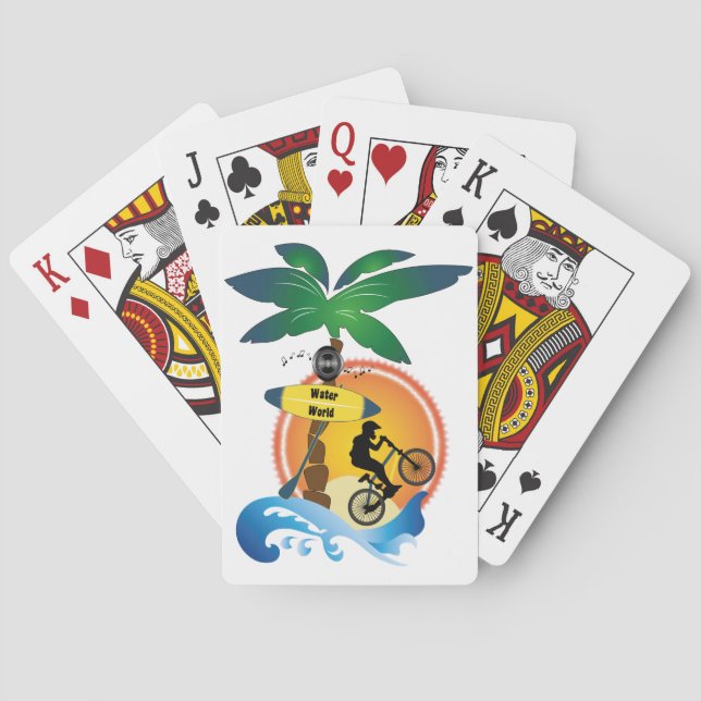 Die Welt der Gleit Spielkarten (Rückseite)