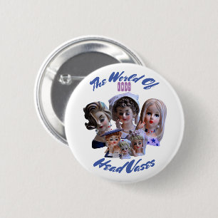 Die Welt der Lady Head Vases Button