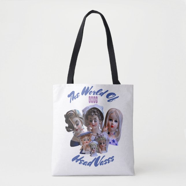 Die Welt der Lady Head Vases Tasche (Vorderseite)