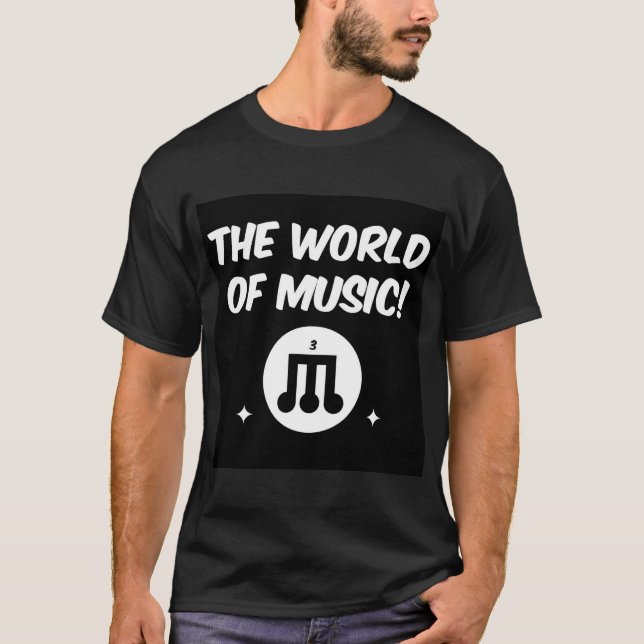 Die Welt der Musik T-Shirt (Vorderseite)