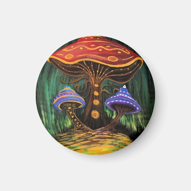 Die Welt der Pilze Magnet (Vorne)