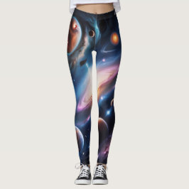 Die Welt der Planeten und Sterne Leggings