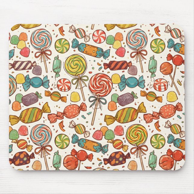 Die Welt der Süßigkeiten. Mousepad (Vorne)