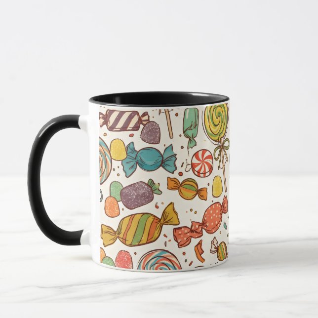 Die Welt der Süßigkeiten. Tasse (Links)