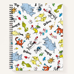 Die Welt des Dr. Seuss-Musters Notizbuch