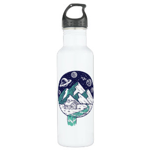 Die Welt Edelstahlflasche