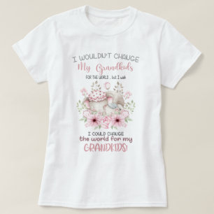 Die Welt für die Elefanten meiner Großkinder verän T-Shirt