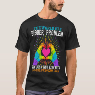 Die Welt hat ein größeres Problem als Jungen, die T-Shirt